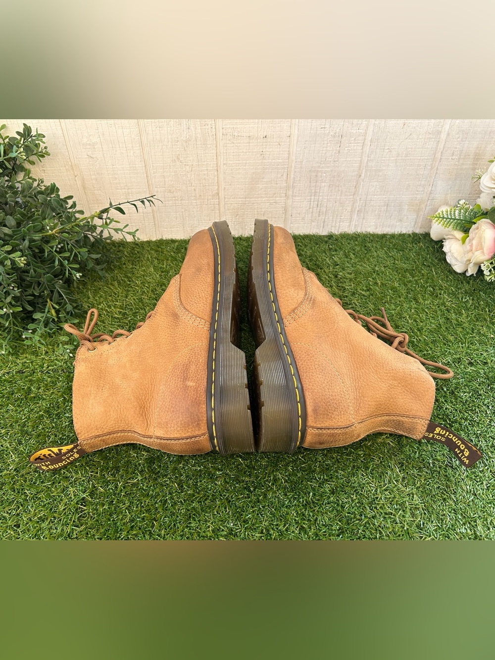 Dr. Martens 1460 Nubuck Boots DR. MARTENS
Men size 11women 12 gently used - Picture 12 of 16